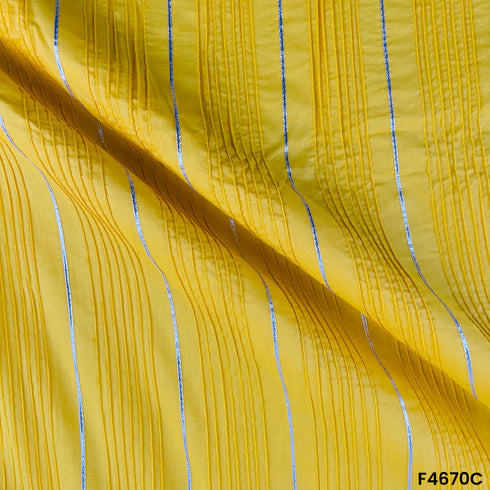 Pintex Gota Patti Cotton Fabric- F4670